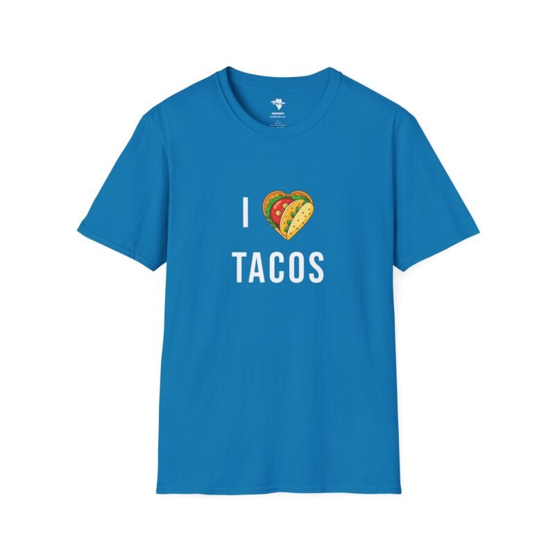 I Heart Tacos/I Love Tacos T-Shirt Unisex Softstyle T-Shirt - Image 10