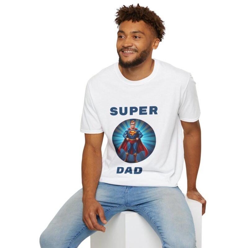 Fathers Day "Super Dad" - T-Shirt, Fathers Day Gift, Or Birthday. - Image 3