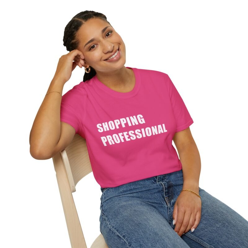 Stylish T-Shirt for Shopaholics: Professional Shopper Graphic Tee - Image 22
