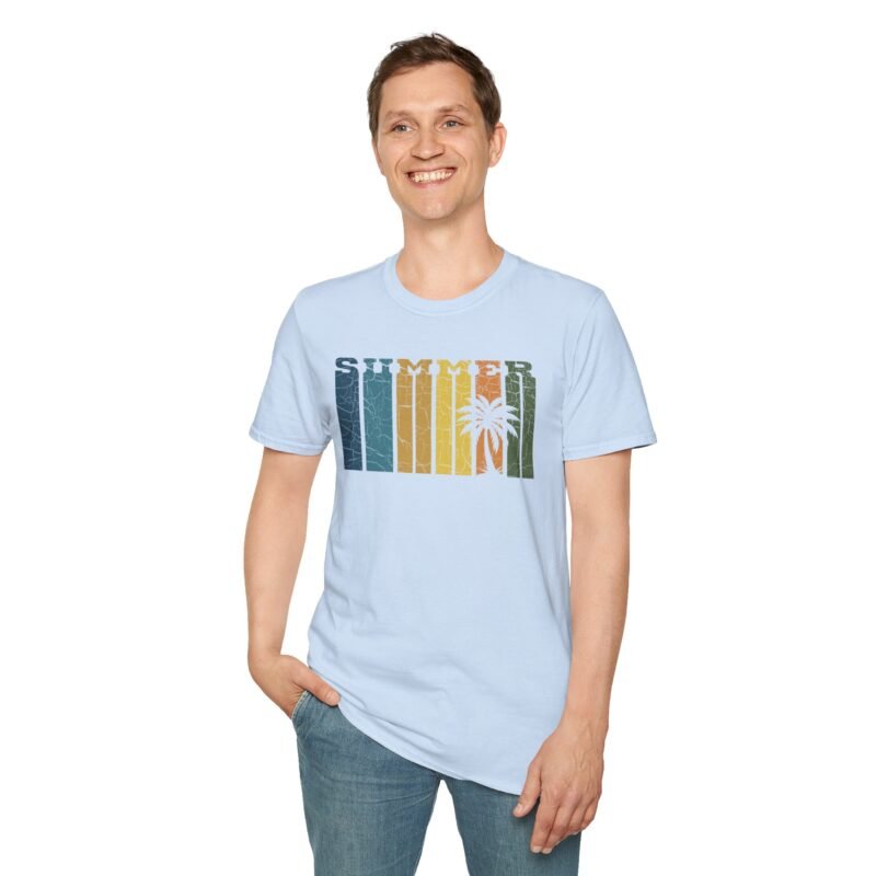 Summer T Shirt Vibes Great for Beach Tee Holiday Distressed Vintage Shirt Summer Beach Holiday Fun Beach Tee - Image 12