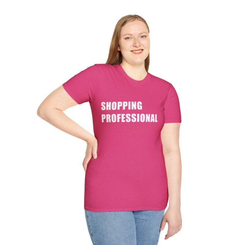 Stylish T-Shirt for Shopaholics: Professional Shopper Graphic Tee - Image 21