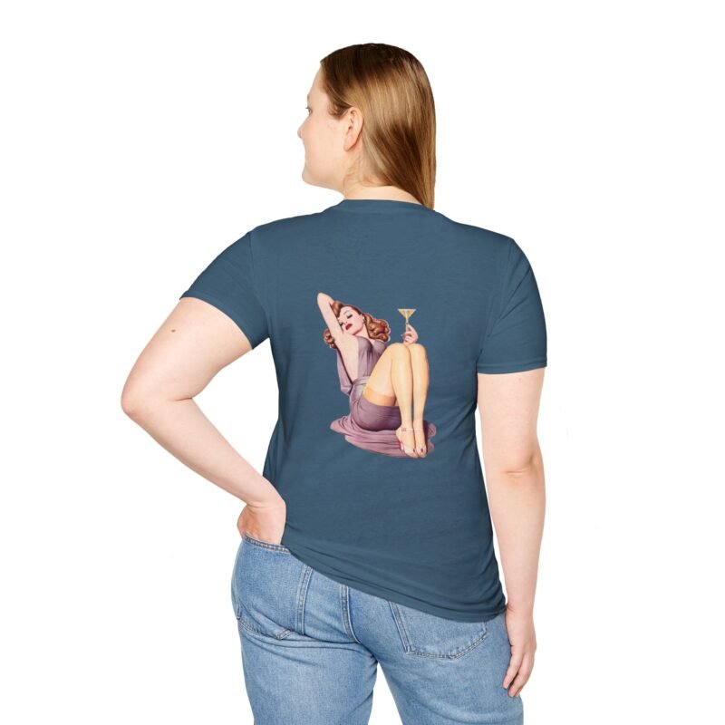 Pin Up Retro Softstyle T-Shirt - Image 29