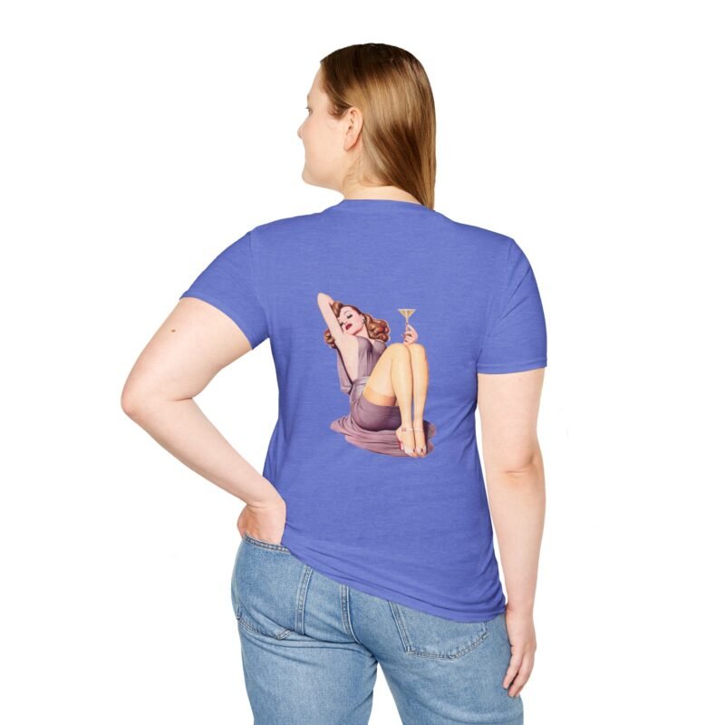 Pin Up Retro Softstyle T-Shirt - Image 24