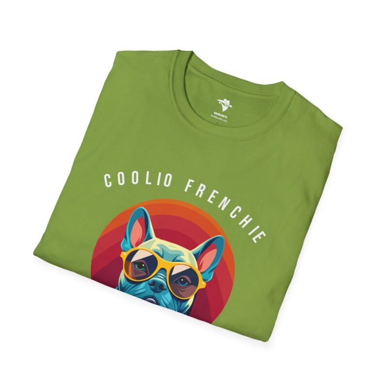 Unique French Bulldog Tee: Hip Frenchie in Cool Shades Print - Image 12
