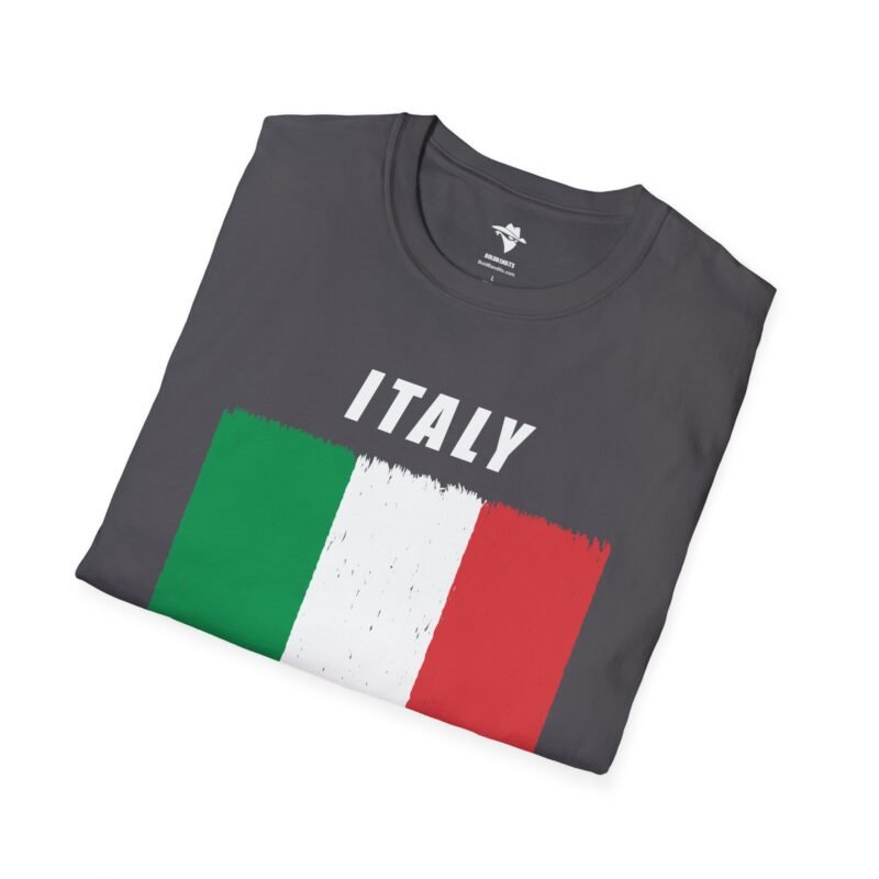 Italian Flag Distressed Softstyle T-Shirt - Image 12