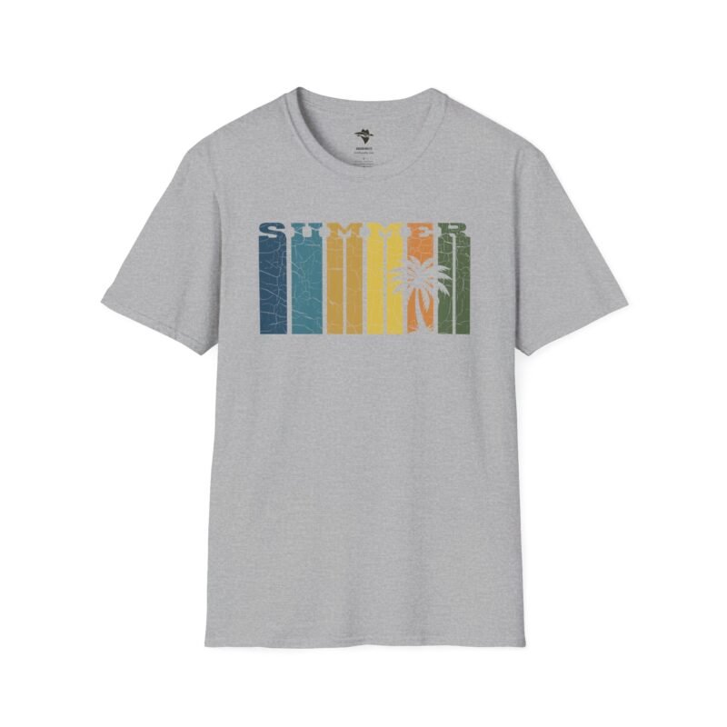 Summer T Shirt Vibes Great for Beach Tee Holiday Distressed Vintage Shirt Summer Beach Holiday Fun Beach Tee - Image 4