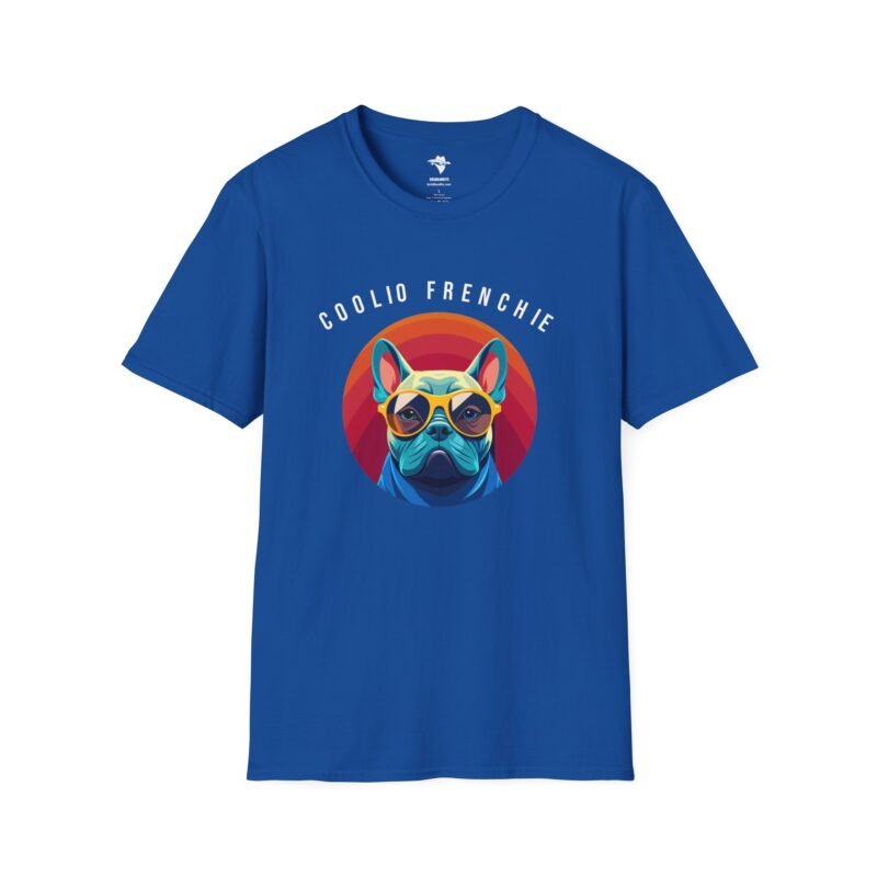 Unique French Bulldog Tee: Hip Frenchie in Cool Shades Print - Image 13