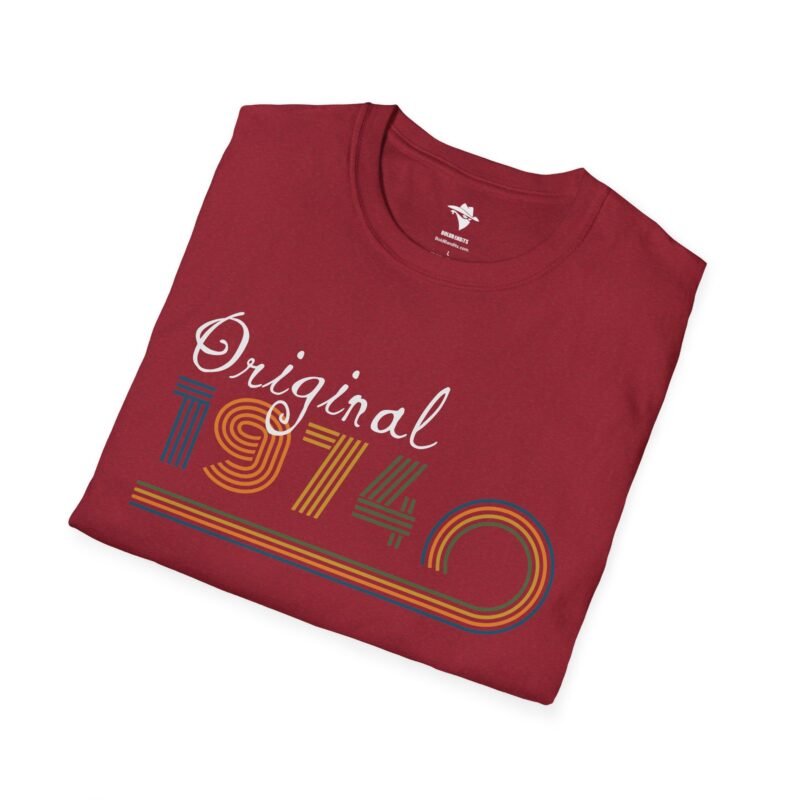 Vintage 1974 Original T-shirt for 50 Year Olds - Retro Birthday Gift - Image 18