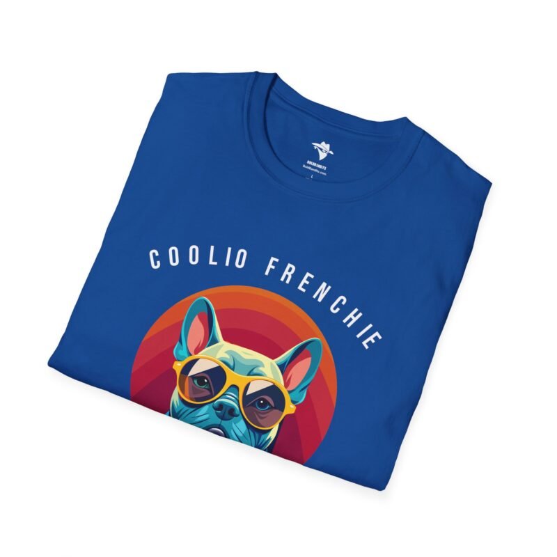 Unique French Bulldog Tee: Hip Frenchie in Cool Shades Print - Image 14