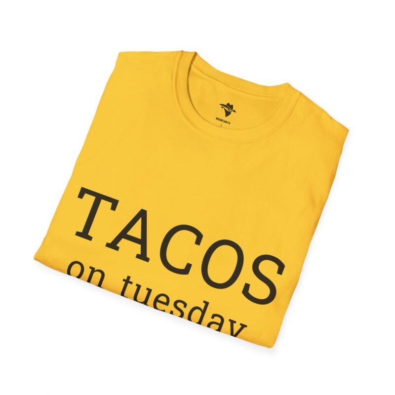 Tacos on Tuesday - Unisex Softstyle T-Shirt - Image 8