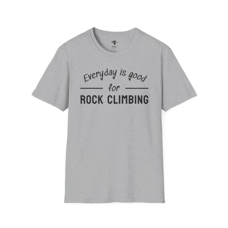 Unique Rock Climbing T-shirt - Everyday is Good for Climbing Tee - Image 4