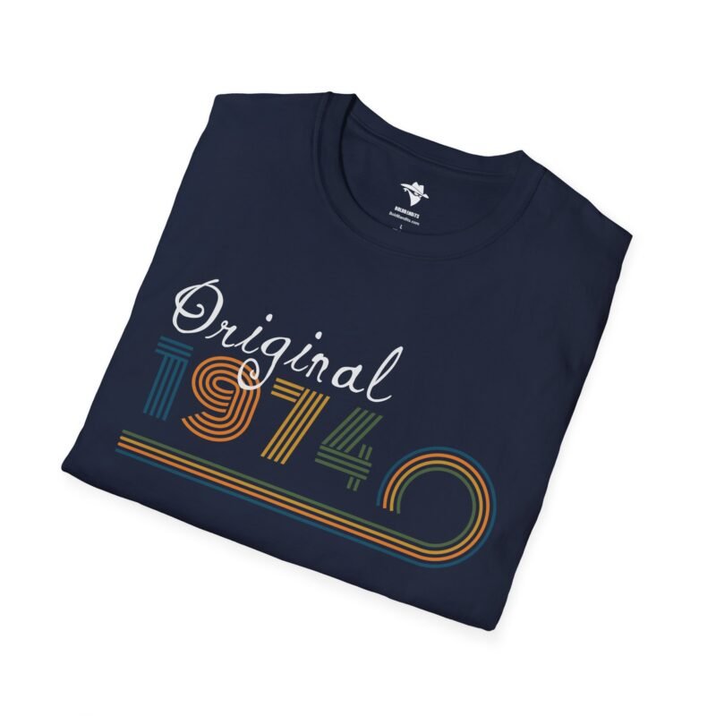 Vintage 1974 Original T-shirt for 50 Year Olds - Retro Birthday Gift - Image 10