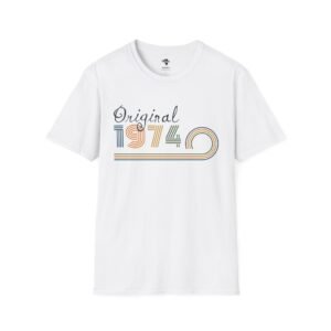 Vintage 1974 Original T-shirt for 50 Year Olds - Retro Birthday Gift
