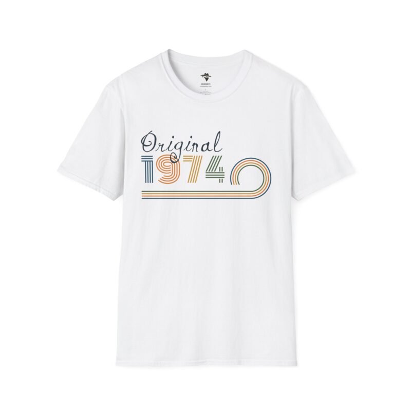 Vintage 1974 Original T-shirt for 50 Year Olds - Retro Birthday Gift
