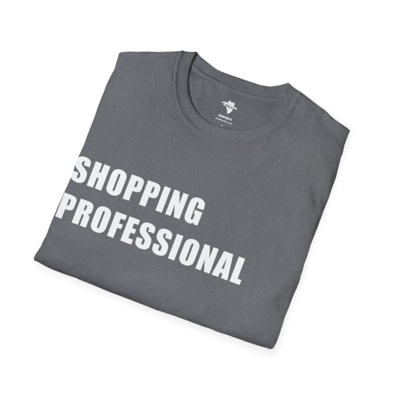Stylish T-Shirt for Shopaholics: Professional Shopper Graphic Tee - Image 12