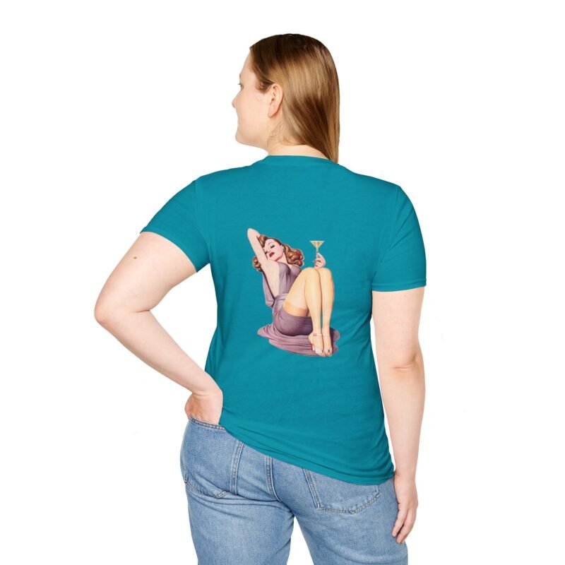 Pin Up Retro Softstyle T-Shirt - Image 18