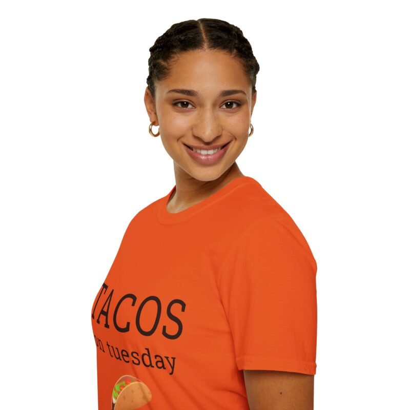 Tacos on Tuesday - Unisex Softstyle T-Shirt - Image 6