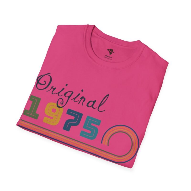 1975 Vintage Unisex Tee, Retro 70s Shirt, 50th Birthday Gift Idea, Born in 1975, Classic Graphic Tshirt, Original Seventies Top, Vintage - Image 23