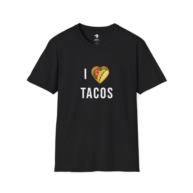 I Heart Tacos/I Love Tacos T-Shirt Unisex Softstyle T-Shirt - Image 4