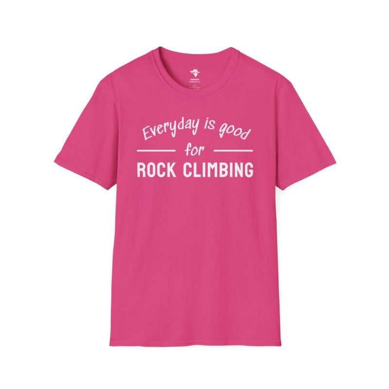 Unique Rock Climbing T-shirt - Everyday is Good for Climbing Tee - Image 10