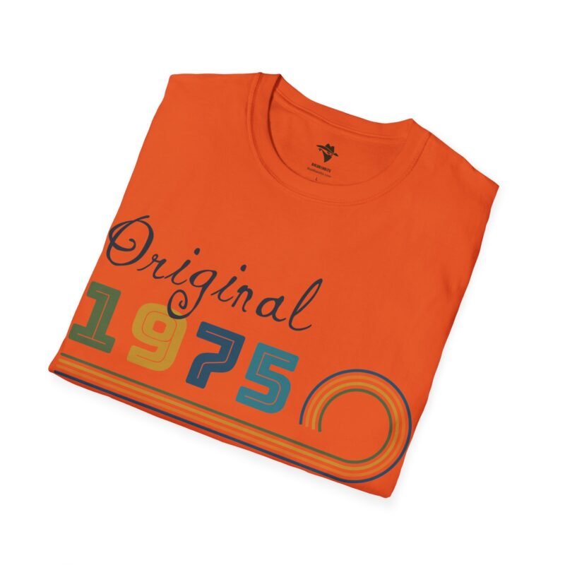 1975 Vintage Unisex Tee, Retro 70s Shirt, 50th Birthday Gift Idea, Born in 1975, Classic Graphic Tshirt, Original Seventies Top, Vintage - Image 8