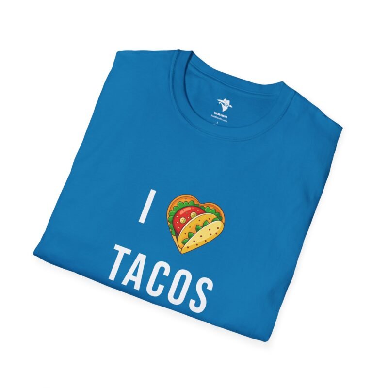 I Heart Tacos/I Love Tacos T-Shirt Unisex Softstyle T-Shirt - Image 12