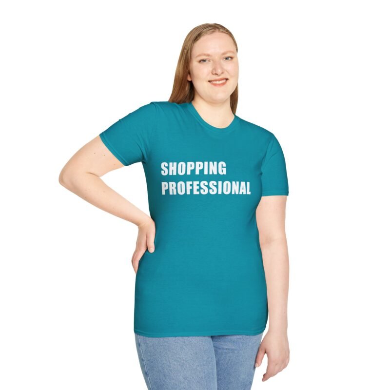 Stylish T-Shirt for Shopaholics: Professional Shopper Graphic Tee - Image 18