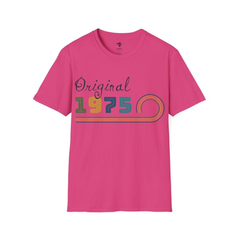 1975 Vintage Unisex Tee, Retro 70s Shirt, 50th Birthday Gift Idea, Born in 1975, Classic Graphic Tshirt, Original Seventies Top, Vintage - Image 22