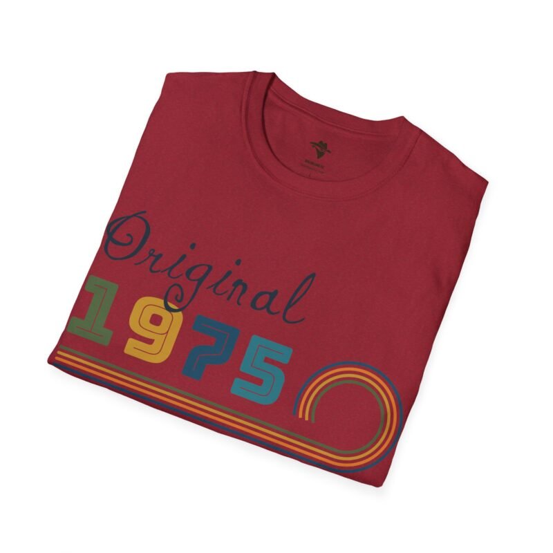 1975 Vintage Unisex Tee, Retro 70s Shirt, 50th Birthday Gift Idea, Born in 1975, Classic Graphic Tshirt, Original Seventies Top, Vintage - Image 28
