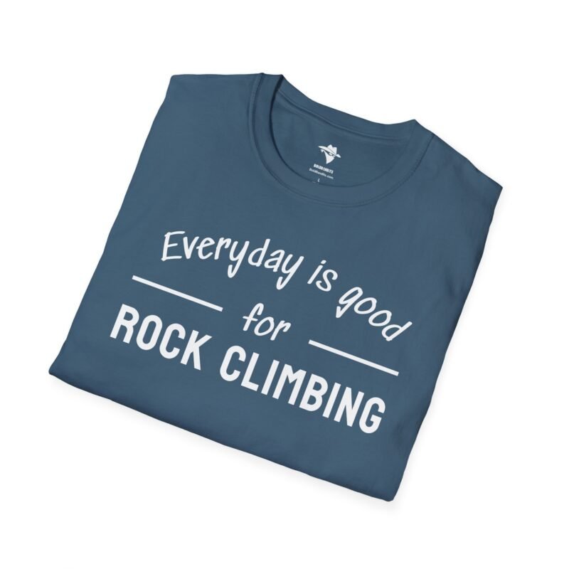 Unique Rock Climbing T-shirt - Everyday is Good for Climbing Tee - Image 8
