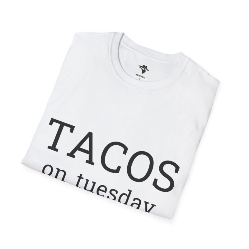 Tacos on Tuesday - Unisex Softstyle T-Shirt - Image 2