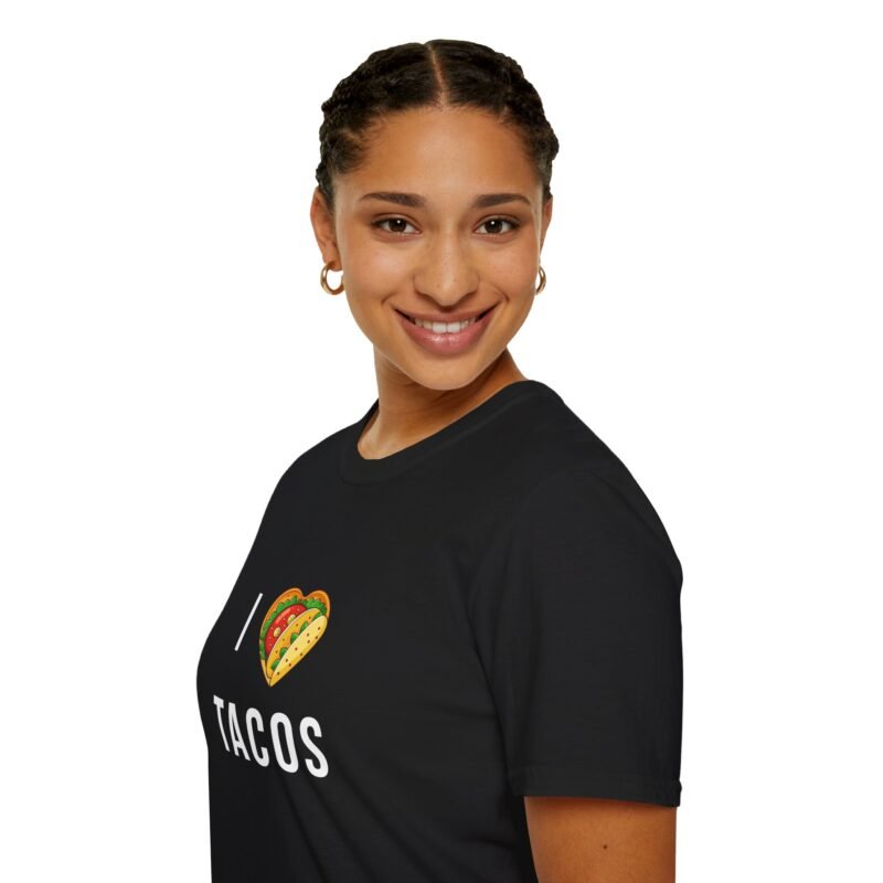 I Heart Tacos/I Love Tacos T-Shirt Unisex Softstyle T-Shirt - Image 6