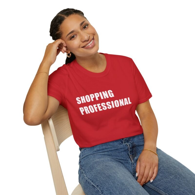 Stylish T-Shirt for Shopaholics: Professional Shopper Graphic Tee - Image 26