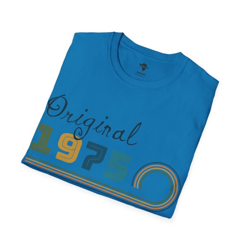 1975 Vintage Unisex Tee, Retro 70s Shirt, 50th Birthday Gift Idea, Born in 1975, Classic Graphic Tshirt, Original Seventies Top, Vintage - Image 20