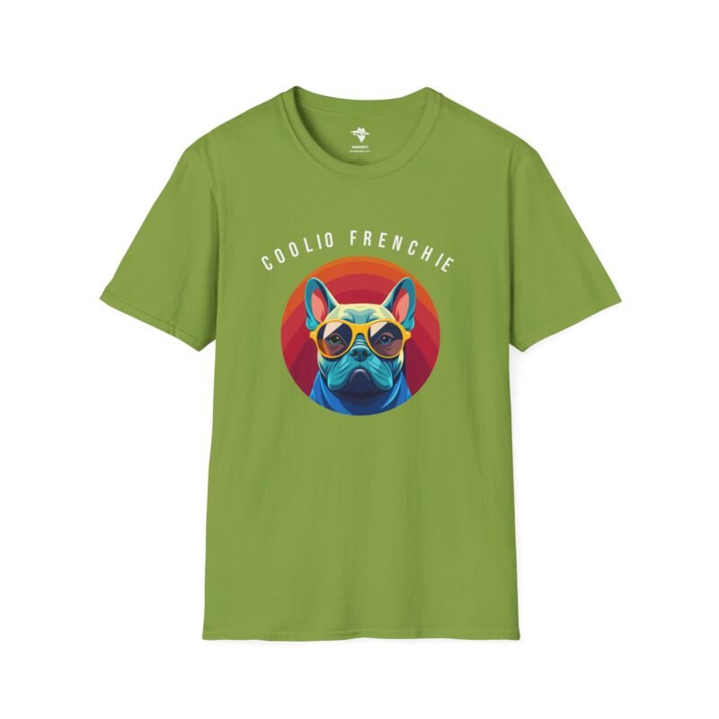 Unique French Bulldog Tee: Hip Frenchie in Cool Shades Print - Image 10