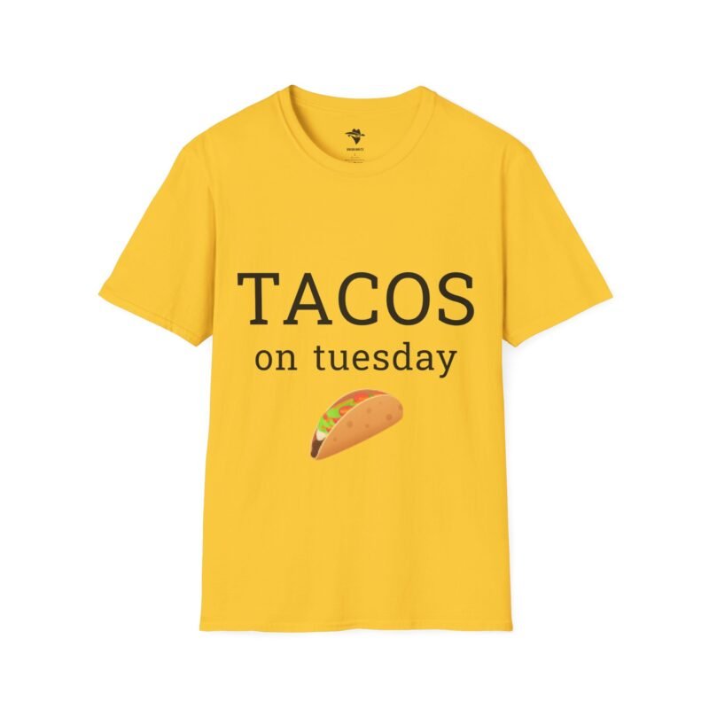 Tacos on Tuesday - Unisex Softstyle T-Shirt - Image 7