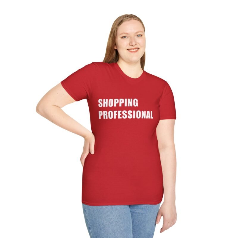 Stylish T-Shirt for Shopaholics: Professional Shopper Graphic Tee - Image 25