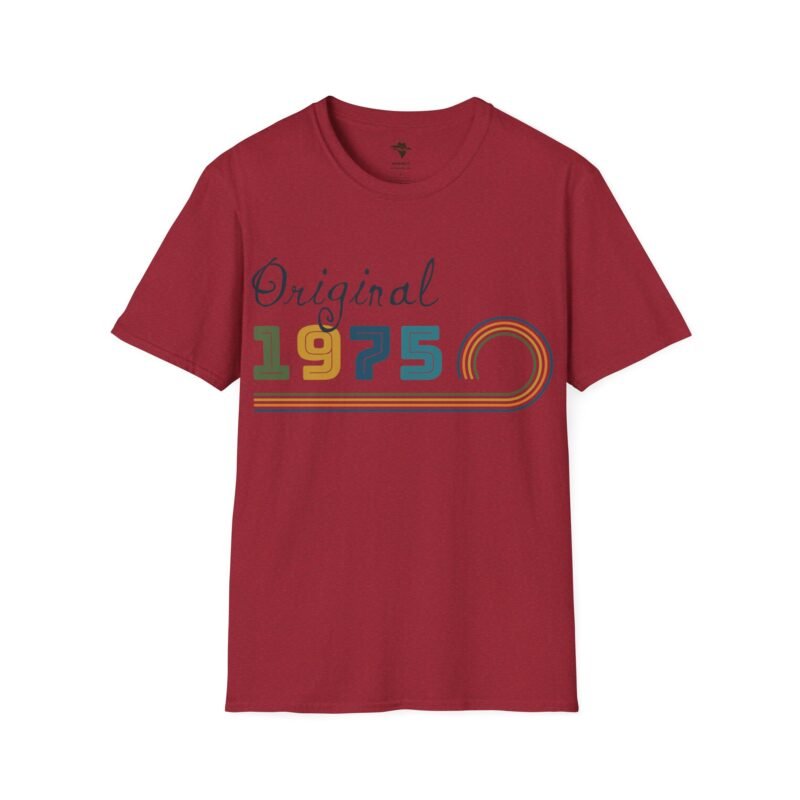 1975 Vintage Unisex Tee, Retro 70s Shirt, 50th Birthday Gift Idea, Born in 1975, Classic Graphic Tshirt, Original Seventies Top, Vintage - Image 25