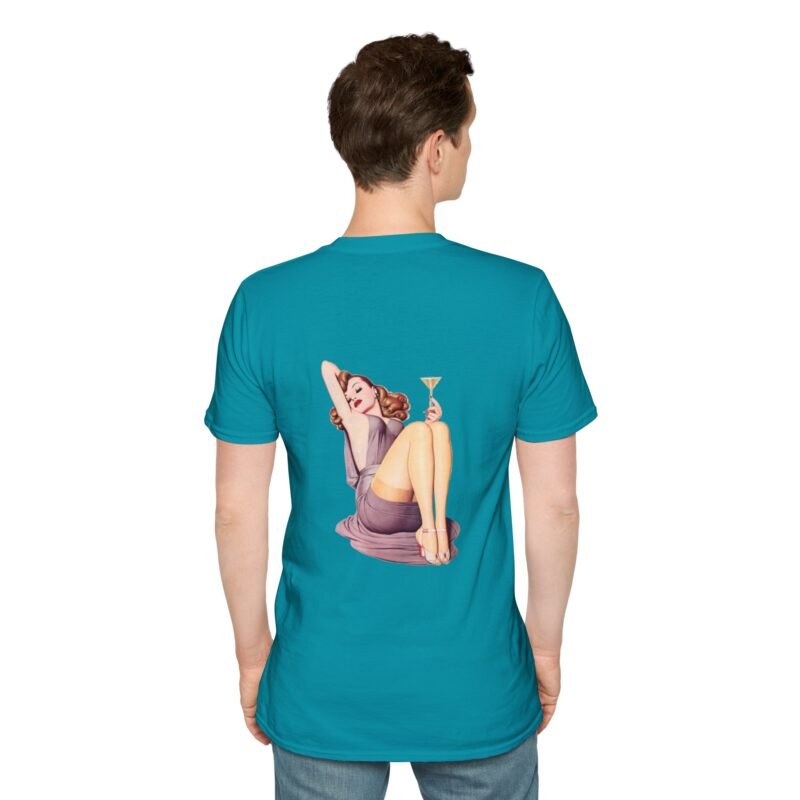 Pin Up Retro Softstyle T-Shirt - Image 17