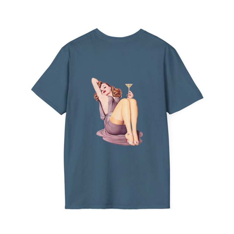 Pin Up Retro Softstyle T-Shirt - Image 26