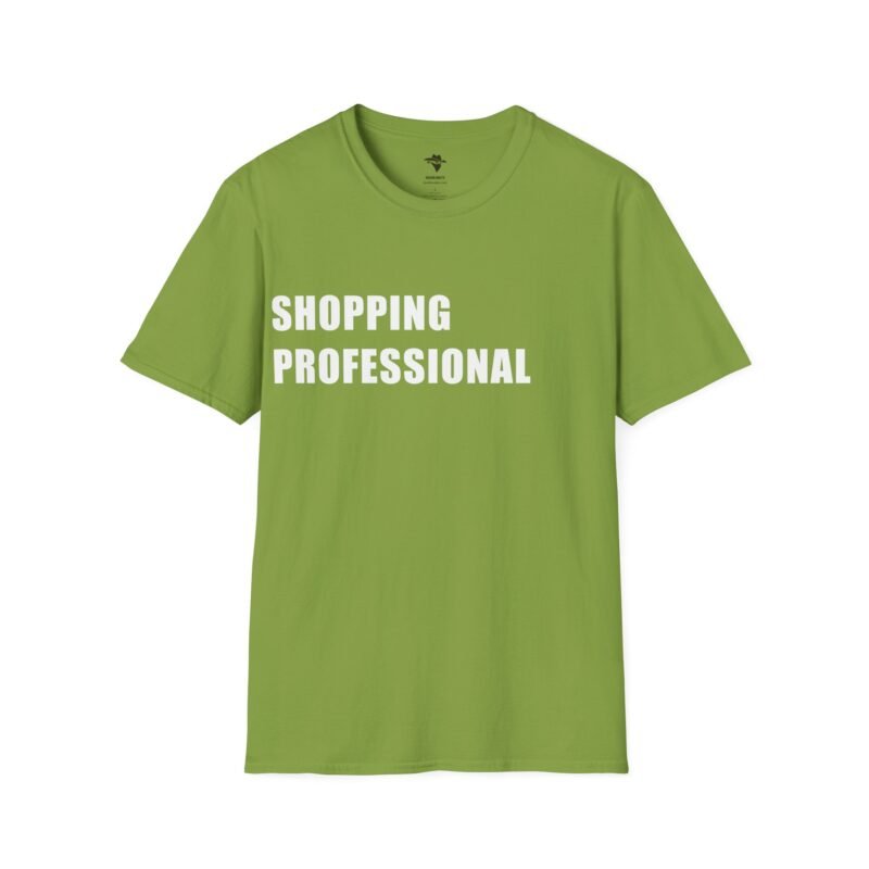 Stylish T-Shirt for Shopaholics: Professional Shopper Graphic Tee - Image 7