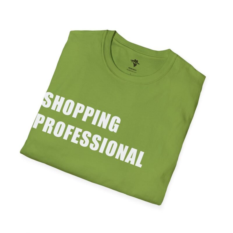 Stylish T-Shirt for Shopaholics: Professional Shopper Graphic Tee - Image 8