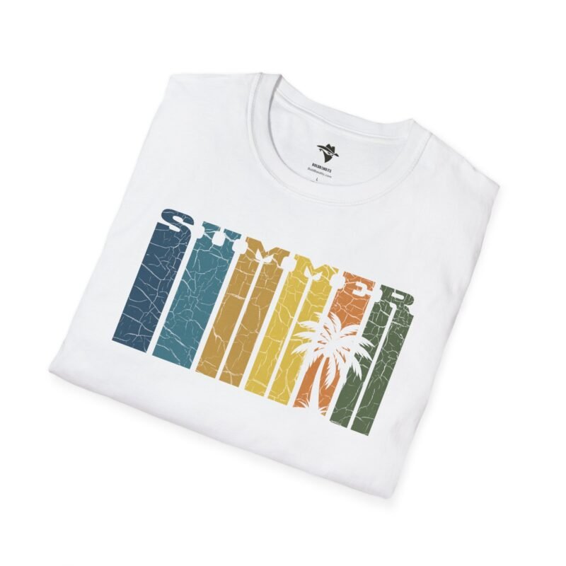 Summer T Shirt Vibes Great for Beach Tee Holiday Distressed Vintage Shirt Summer Beach Holiday Fun Beach Tee - Image 2