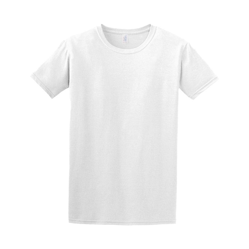 The Gilden 6400: Elevating T-Shirt Quality for Every Occasion 1 a white t-shirt on a white background Gilden 6400