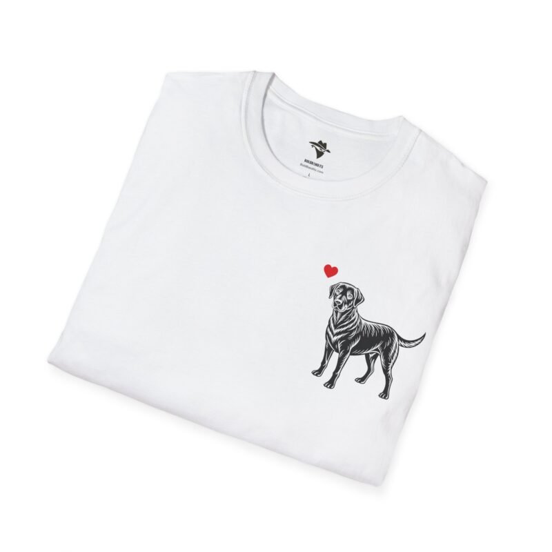 Labrador Retriever Heart Tee - Cute Dog Graphic Shirt for Lab Lovers - Image 4