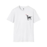 Labrador Retriever Heart Tee - Cute Dog Graphic Shirt for Lab Lovers
